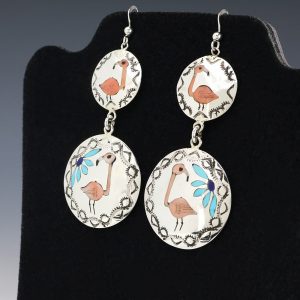 Fabulous flamingo earrings