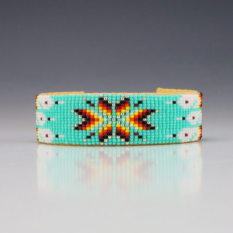 NAVAJO BEADED BRACELET BY THERESA HUNT | The Crow and The Cactus