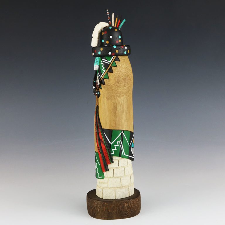 ZUNI FIRE GOD KACHINA BY TIFFANY TSABETSAYE | The Crow and The Cactus