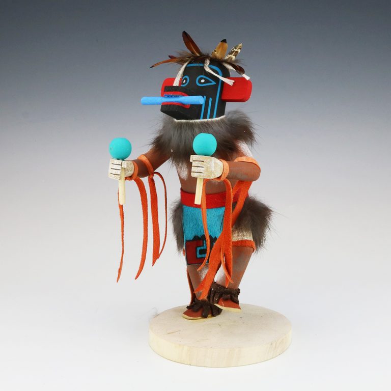 Piki Eater Kachina By Doradeen Frank Navajo 