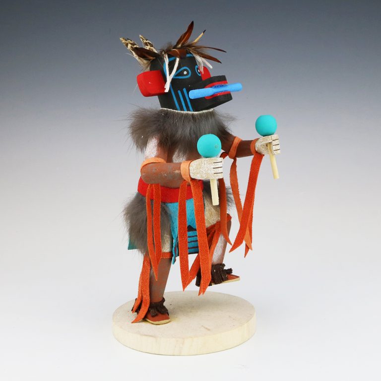 PIKI EATER KACHINA BY DORADEEN FRANK NAVAJO | The Crow and The Cactus