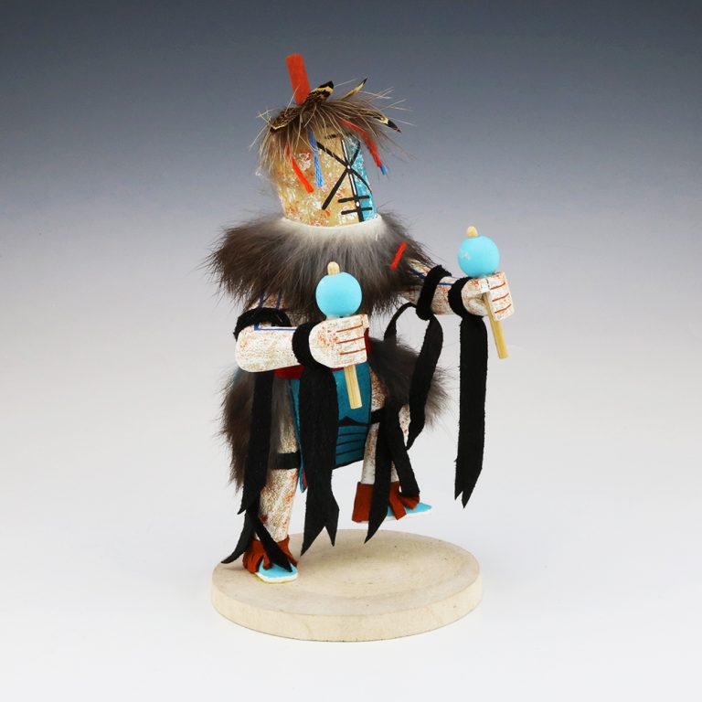 RATTLE KACHINA BY DORADEEN FRANK NAVAJO | The Crow and The Cactus