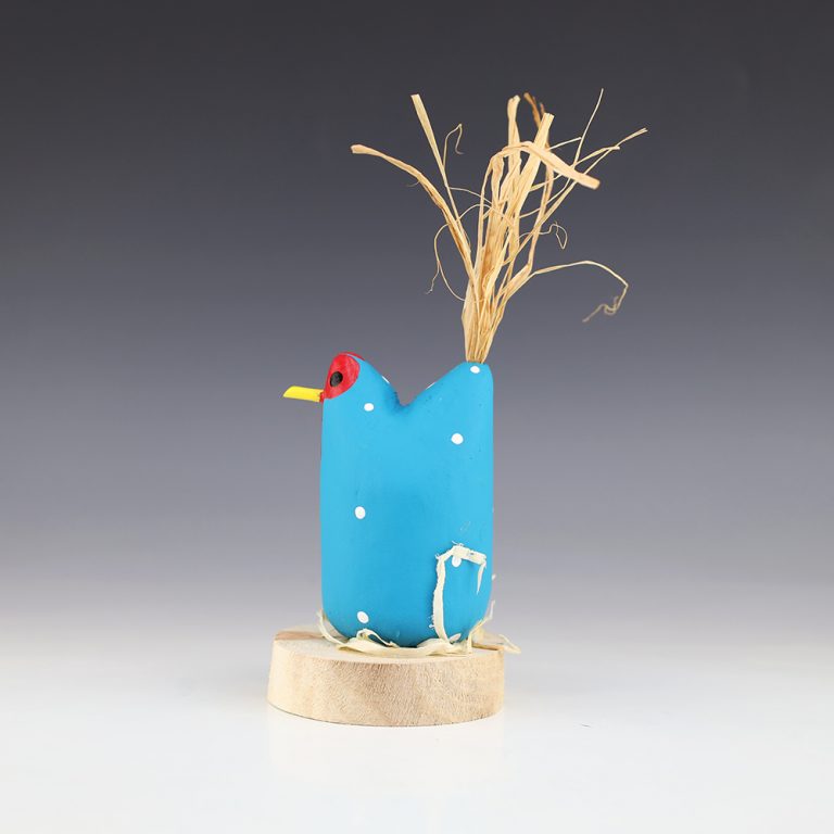 NAVAJO FOLK ART CHICKEN BY EDITH & GUY JOHN | The Crow and The Cactus