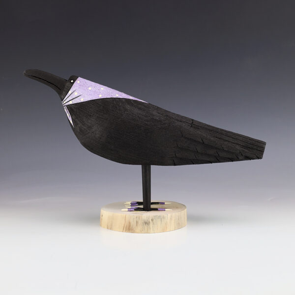 WOODEN CROW BY RAY & ORLEEN LANSING NAVAJO FOLK ART | The Crow and The ...