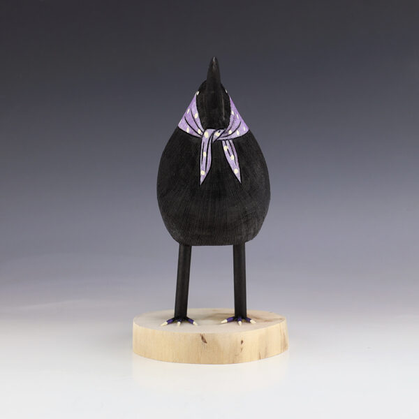 WOODEN CROW BY RAY & ORLEEN LANSING NAVAJO FOLK ART | The Crow and The ...