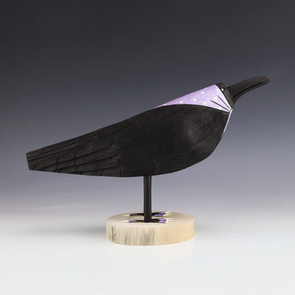 WOODEN CROW BY RAY & ORLEEN LANSING NAVAJO FOLK ART | The Crow and The ...