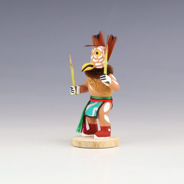 OWL KACHINA BY ADRIAN LEON NATIVE AMERICAN | The Crow and The Cactus