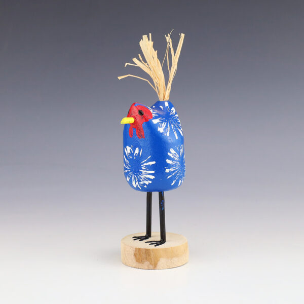 NAVAJO FOLK ART CHICKEN BY EDITH & GUY JOHN | The Crow and The Cactus