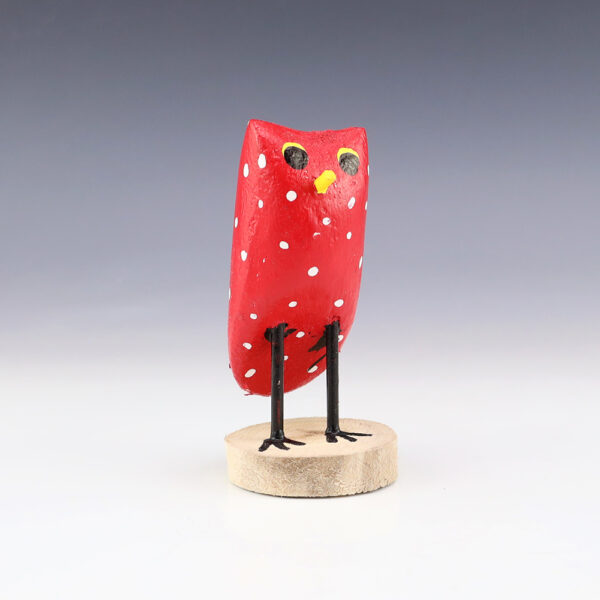 OWL BY EDITH & GUY JOHN NAVAJO FOLK ART | The Crow and The Cactus