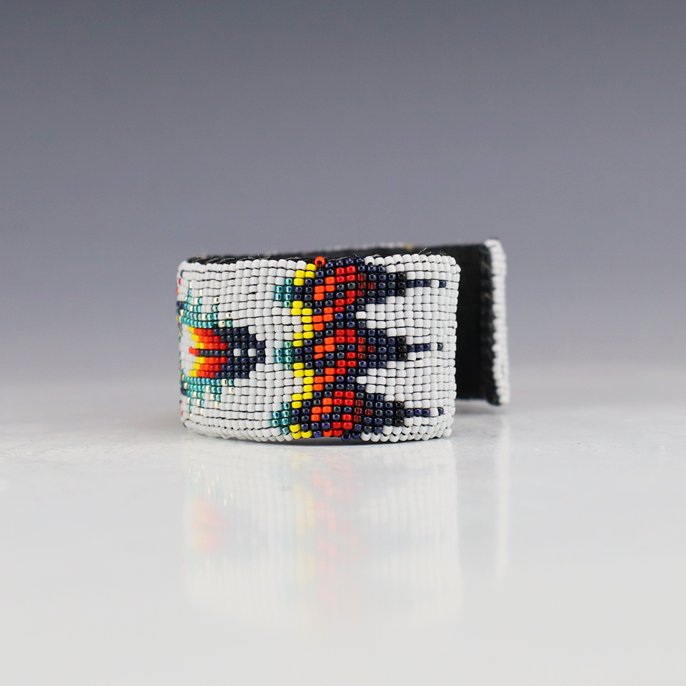 NATIVE AMERICAN NAVAJO BEADED BRACELET BY DWIGHT NATHANIEL | The Crow ...