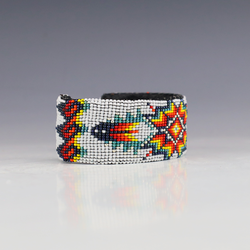 NATIVE AMERICAN NAVAJO BEADED BRACELET BY DWIGHT NATHANIEL | The Crow ...