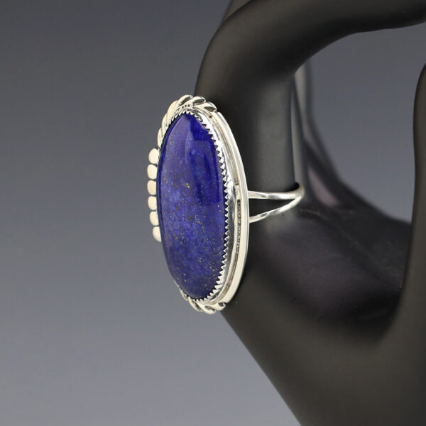 NATIVE AMERICAN NAVAJO STERLING SILVER & LAPIS RING | The Crow and The ...