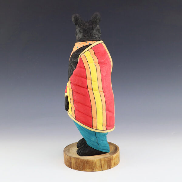 NATIVE AMERICAN NAVAJO FOLK ART BEAR BY ORLEEN & RAY LANSING | The Crow ...