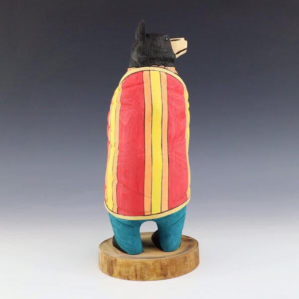 NATIVE AMERICAN NAVAJO FOLK ART BEAR BY ORLEEN & RAY LANSING | The Crow ...