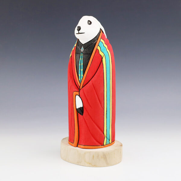 NAVAJO FOLK ART RABBIT BY ORLEEN & RAY LANSING | The Crow and The Cactus