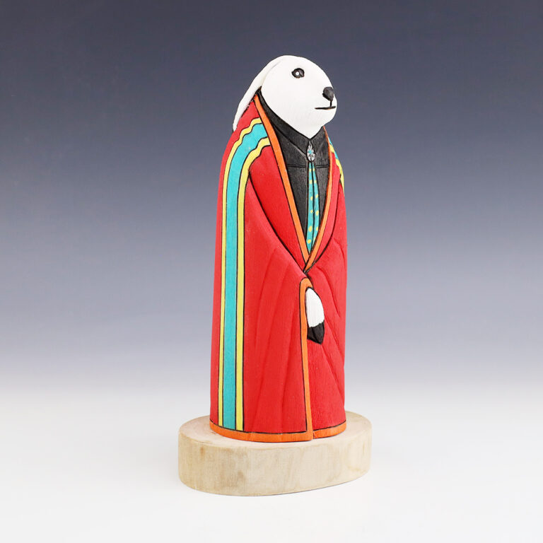 NAVAJO FOLK ART RABBIT BY ORLEEN & RAY LANSING | The Crow and The Cactus